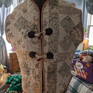 Floral Quilted Women's Vest